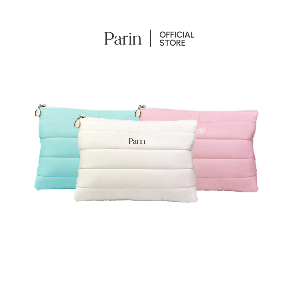 (ของแถม งดจำหน่าย) สุ่มสี Parin Gelato Pouch กระเป๋าเครื่องสำอาง ใส่ของใช้ สกินแคร์ พกพา