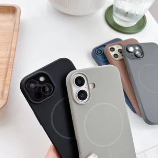 ใหม่ เคสชาร์จไร้สาย กำมะหยี่ สำหรับ iphone14 13 15 12 11 8plus 12pro 13pro 14PROMAX 14plus 16PLUS 13promax