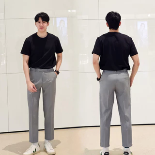 B&R กางเกงสูทผู้ชาย Suit Pants สามสี แฟชั่นเรียบง่าย ธุรกิจผู้ใหญ่