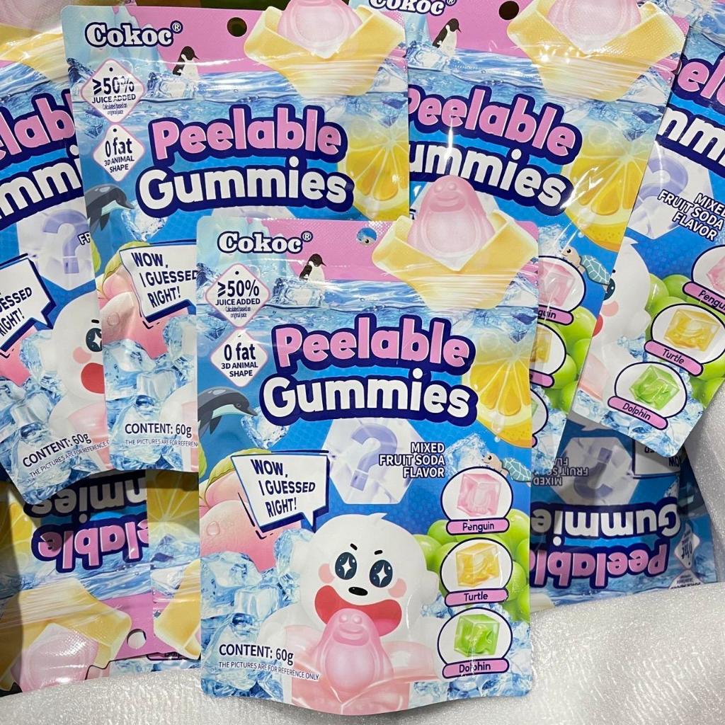 (4 ห่อ ) เยลลี่จุ่ม  3D  มี 2 สี สีฟ้า รสโซดาผลไม้รวม / สีเขียว รสผลไม้รวม  อย.ไทย เก็บได้ 12 เดือน ราคา ถูกที่สุด ดีลบีเคเค แกลเลอรีภาพที่ 6