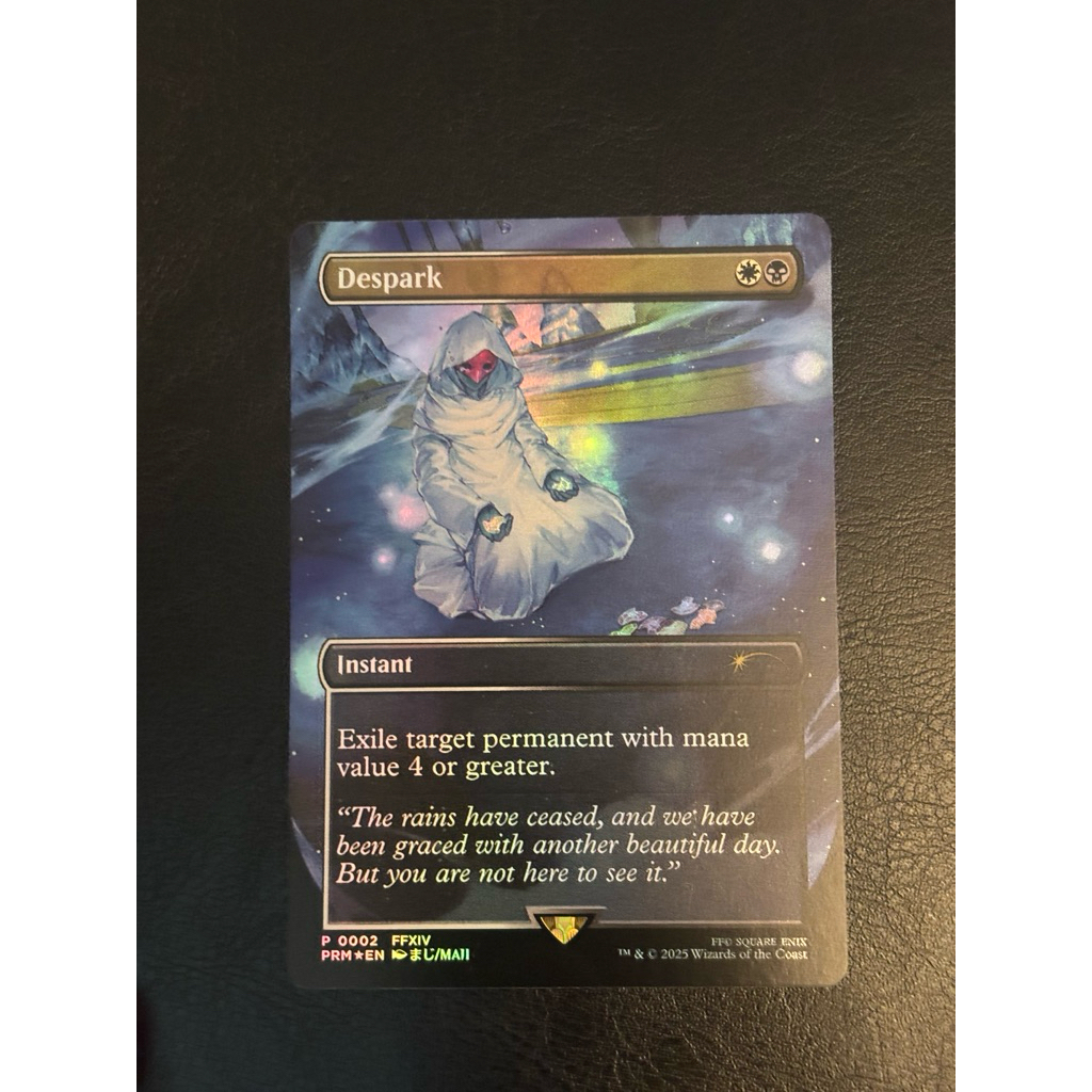 FFXIV Azem Despark foil promo card