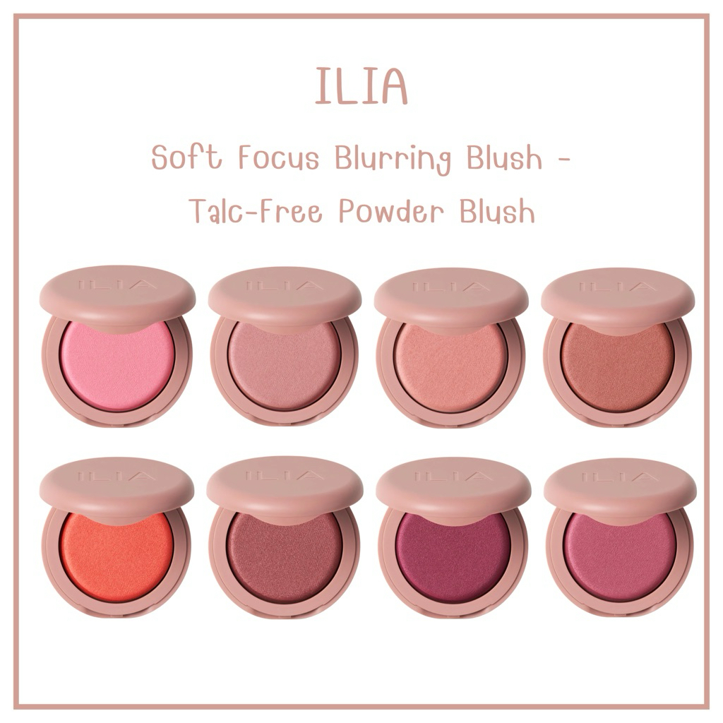 🇺🇸Preorder🇺🇸 ILIA Soft Focus Blurring Blush - Talc-Free Powder Blush แท้100%
