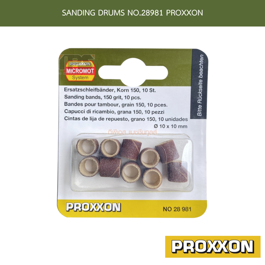 SANDING DRUMS NO.28981 PROXXON