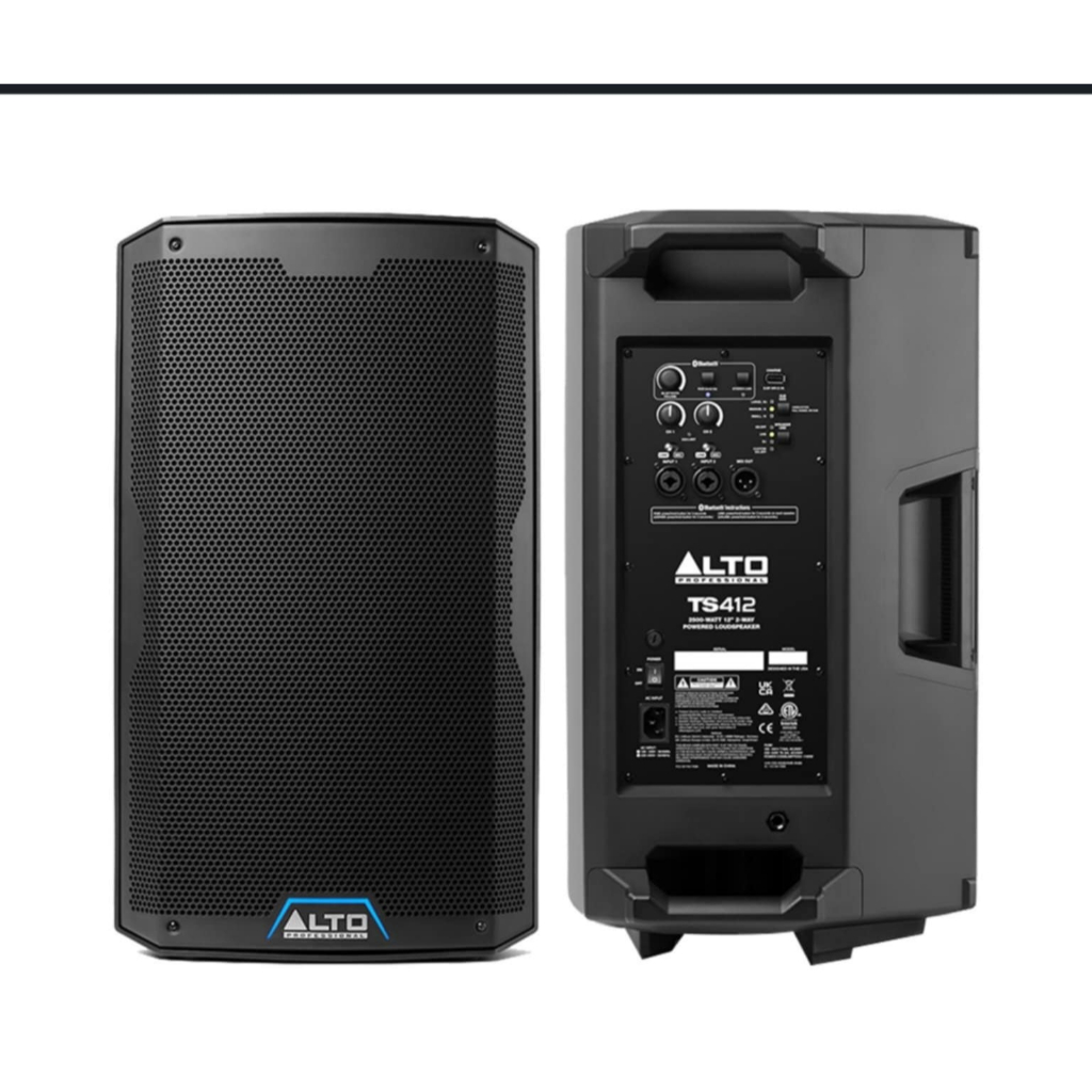 ตู้ลำโพงALTO TS412 ลำโพง 2 ทาง แอมป์ในตัว 2500 วัตต์ 12 นิ้ว ลดราคาล้างสต๊อก