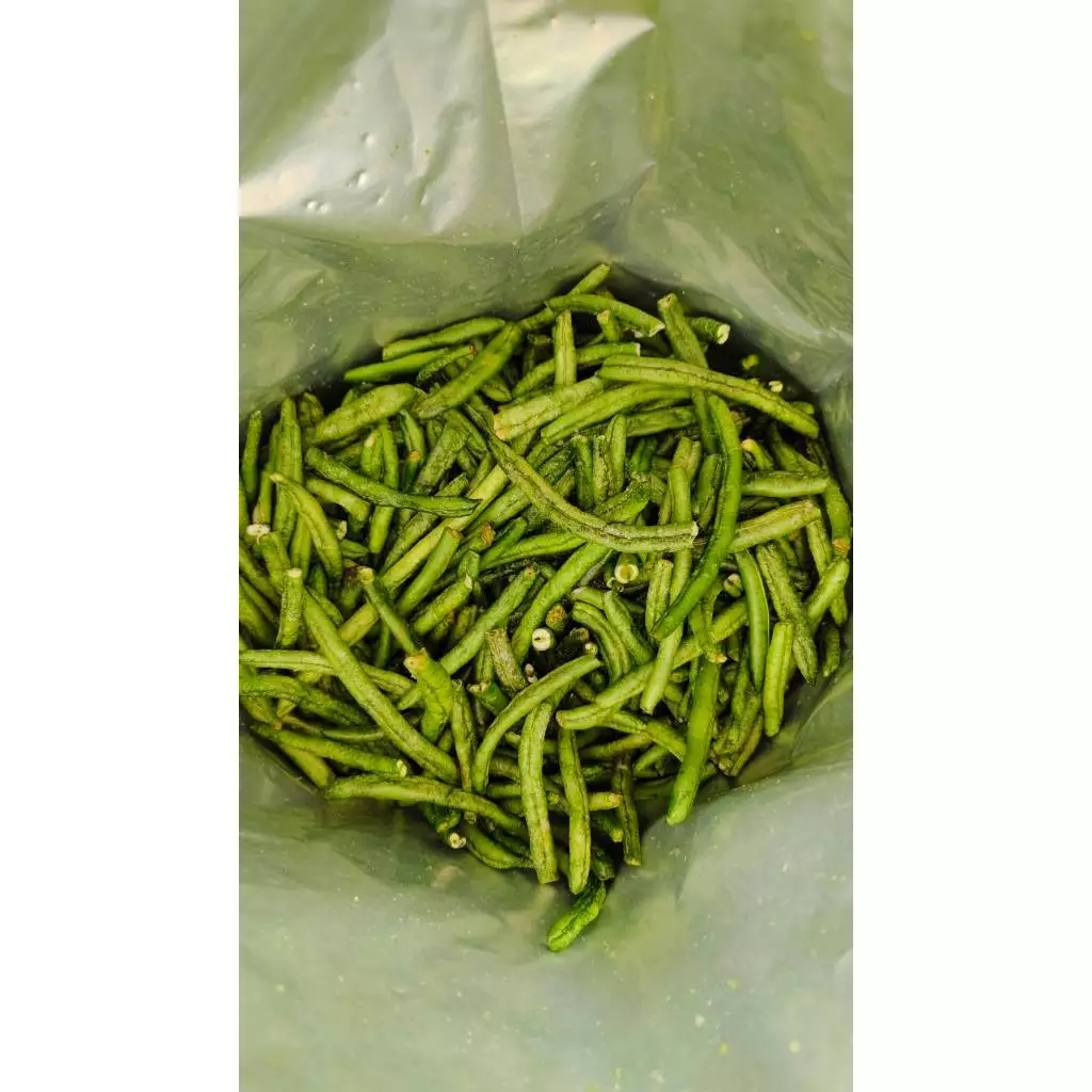 [ส่งด่วน] ถั่วฝักยาวอบกรอบ 250 กรัม | ผักอบกรอบ ของกินเล่นเพื่อสุขภาพ ขนมไม่ทอด ไม่อมน้ำมัน thumbnail 3