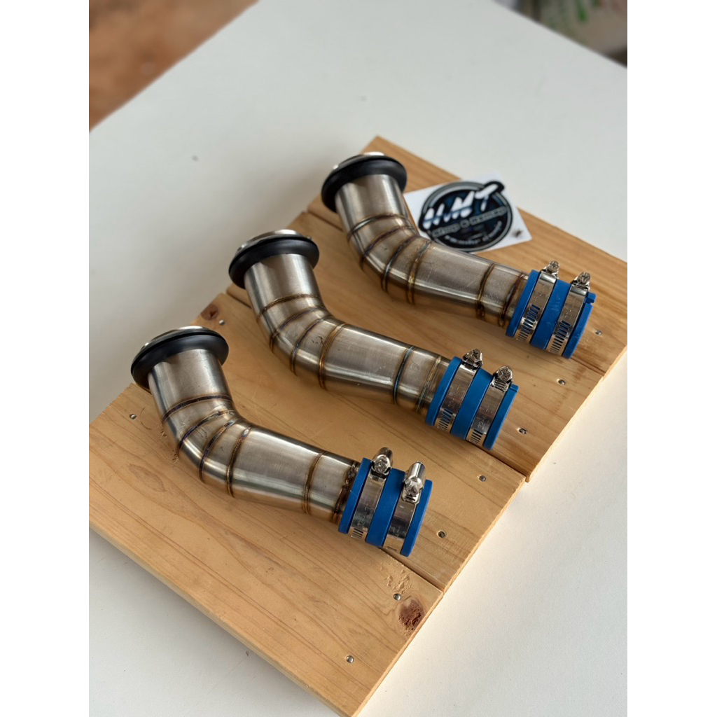 ท่อกรองอากาศ กรองเลสPcx160 พร้อมยางกันน้ำ สำหรับPxc160 ปี2021-2023