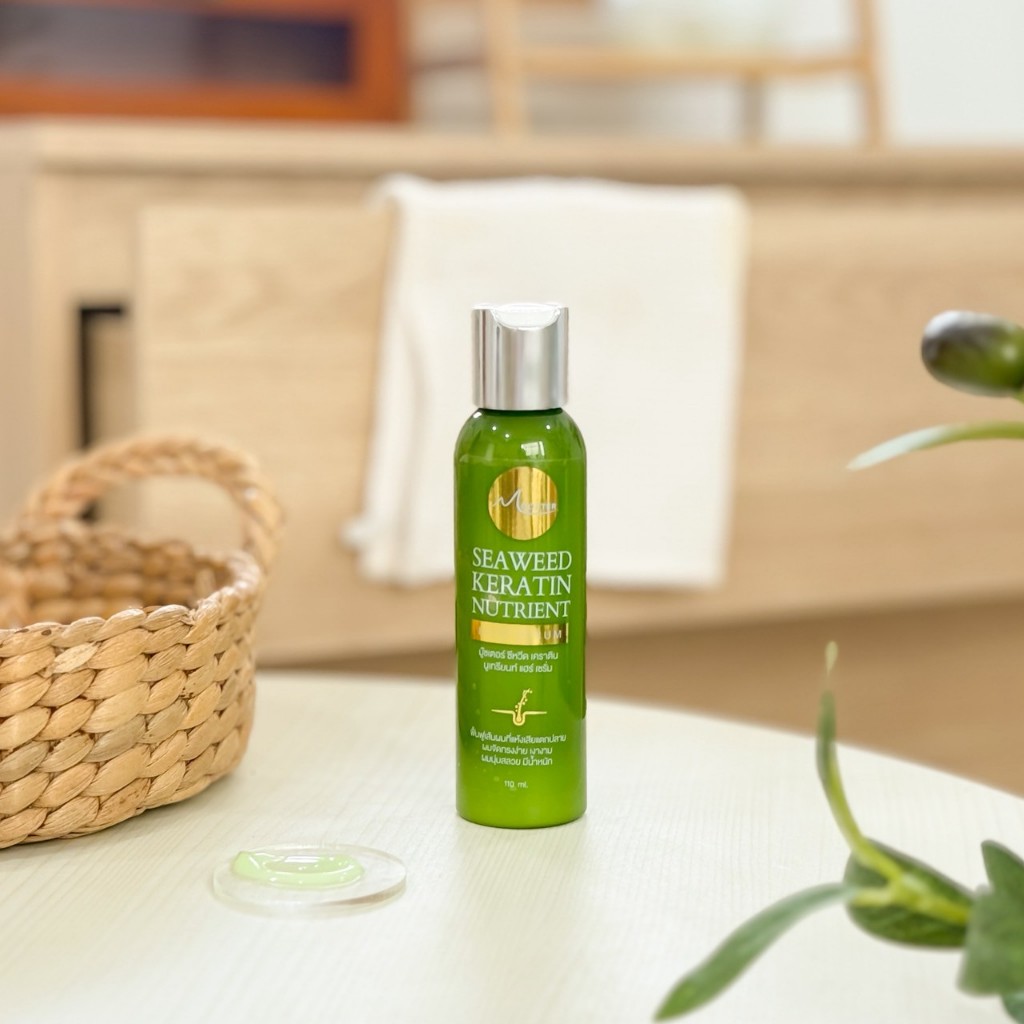 [ขนาดพกพา 110 มล.] มู๊ซเตอร์ ซีหวีด เคราติน นูเทรียนท์ แฮร์ เซรั่ม (MOOZTER SEAWEED KERATIN NUTRIENT HAIR SERUM) - รูปที่ 5
