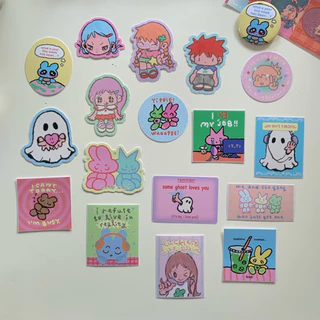 die cut sticker / no.1-17 / สติกเกอร์ไดคัท