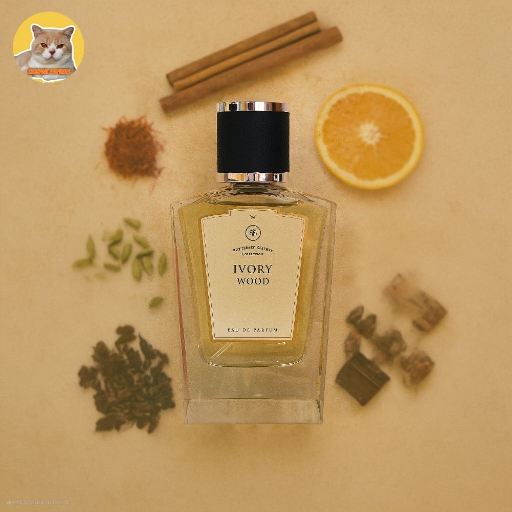 น้ำหอมแบ่งขาย Ivory Wood by Butterfly Reserve Collection ขนาด 1ml, 2ml, 5ml, 10ml