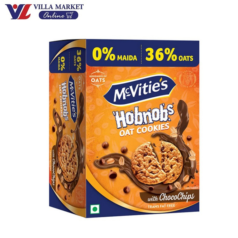 Mcvities Hobnobs Oat Cookies With Chocochips 153g