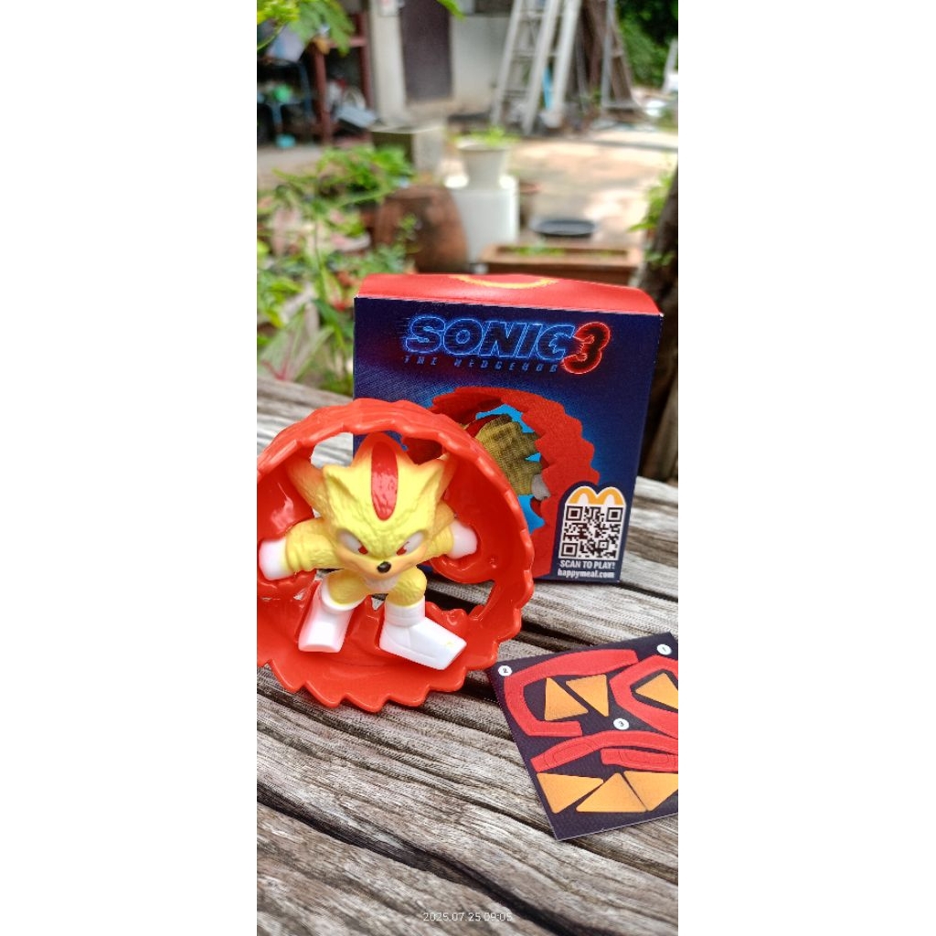 ของเล่นMcDonald's 2024 sonic3
