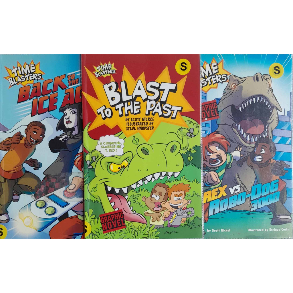 R44 Time BLasters Graphic หนังสือมือสอง ปกอ่อน นิทาน