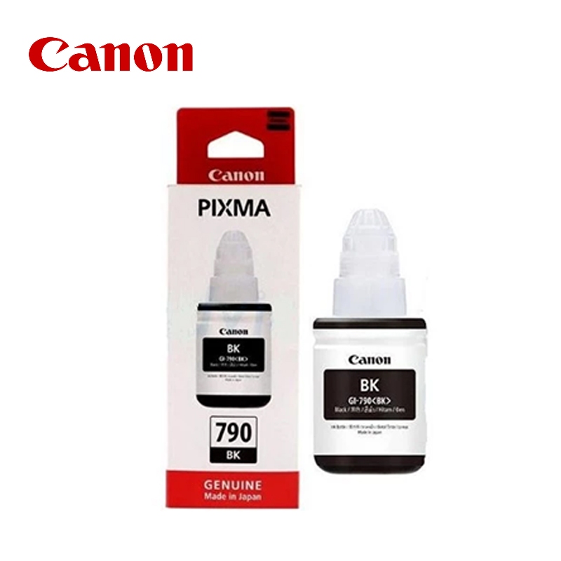 Canon GI-790 (พร้อมกล่อง）Bk C M Y Original สีดำ ฟ้า ชมพู เหลือง หมึกเติมแท้ FOR G1000,G2000, G3000,G4000,G1010,G2010 - รูปที่ 7
