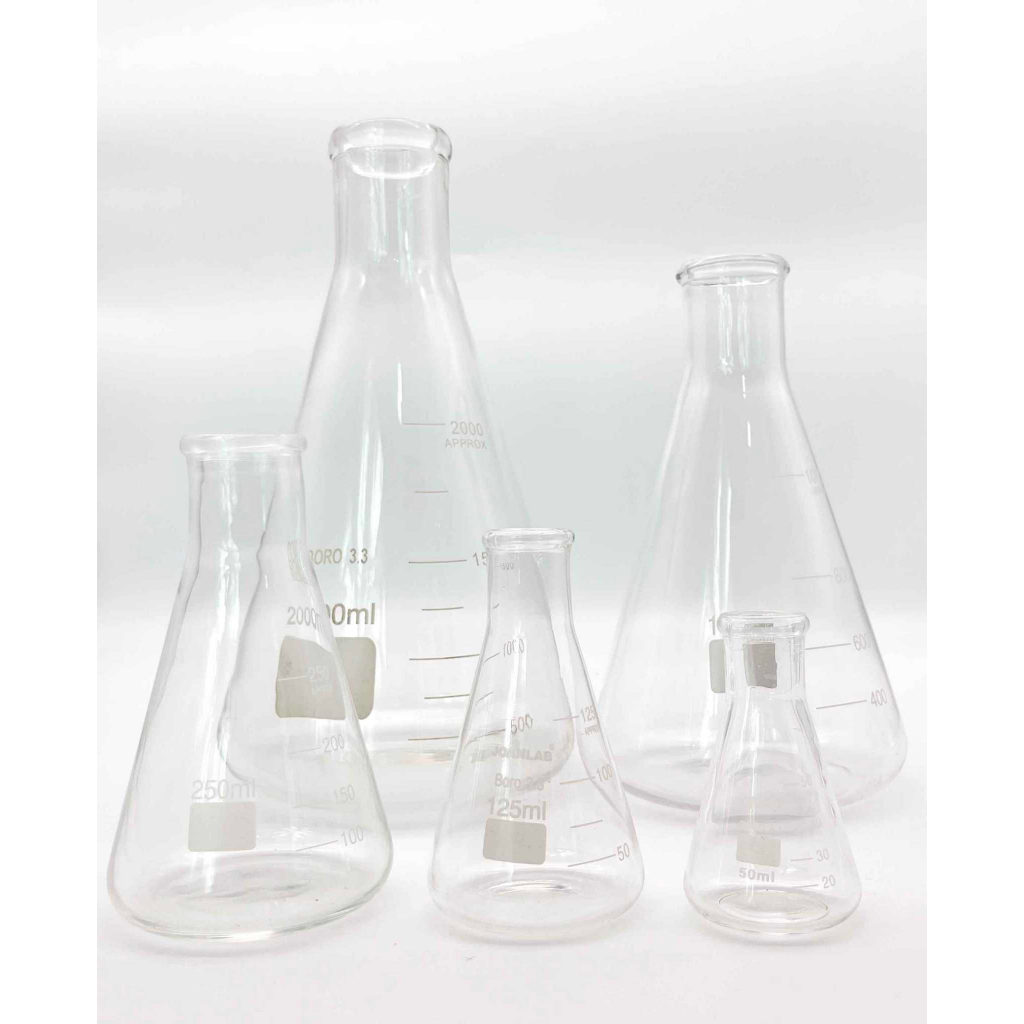 ขวดรูปชมพู่ (Erlenmeyer flask), Duran