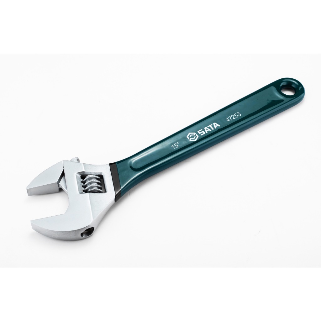 SATA ประแจเลื่อน หุ้มยาง กุญแจเลื่อน ประแจขัน ขนาด 4,6,8,10,12 นิ้ว 47248 - 47252