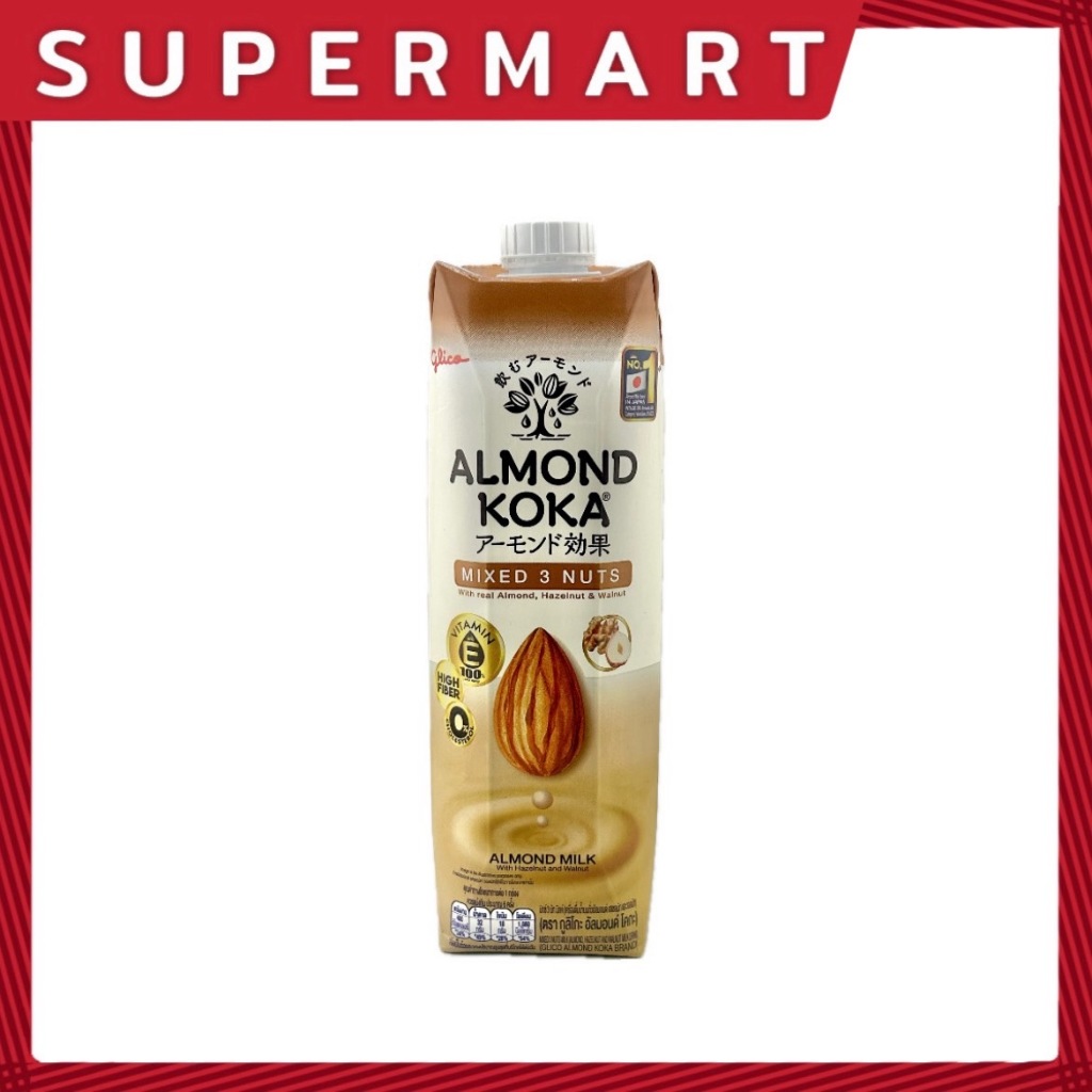 SUPERMART Glico Almond Koka Mixed 3 Nuts 1 L. #1116055