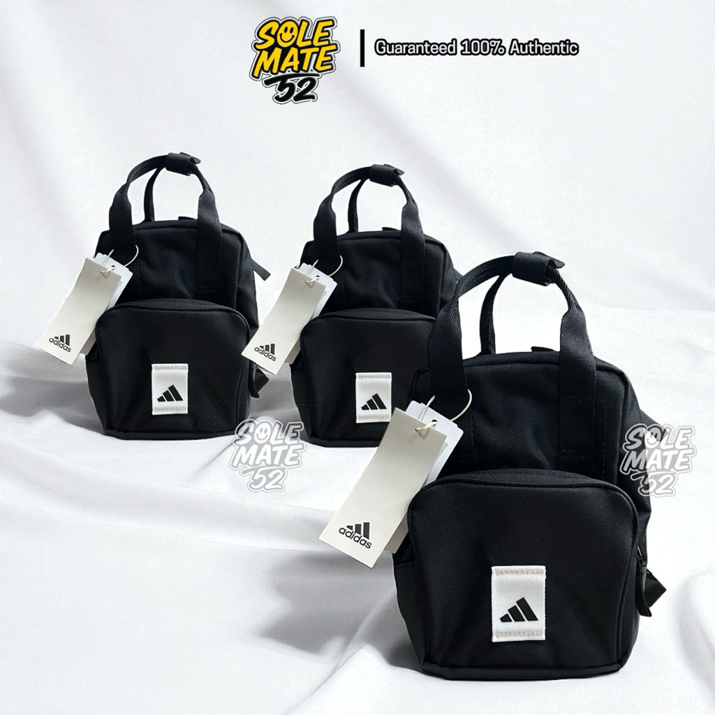 Adidas อาดิดาส กระเป๋าเป้ PR BP XS สีดำขาว รหัส IT2115 ของแท้💯 (มือหนึ่ง ป้ายครบ)