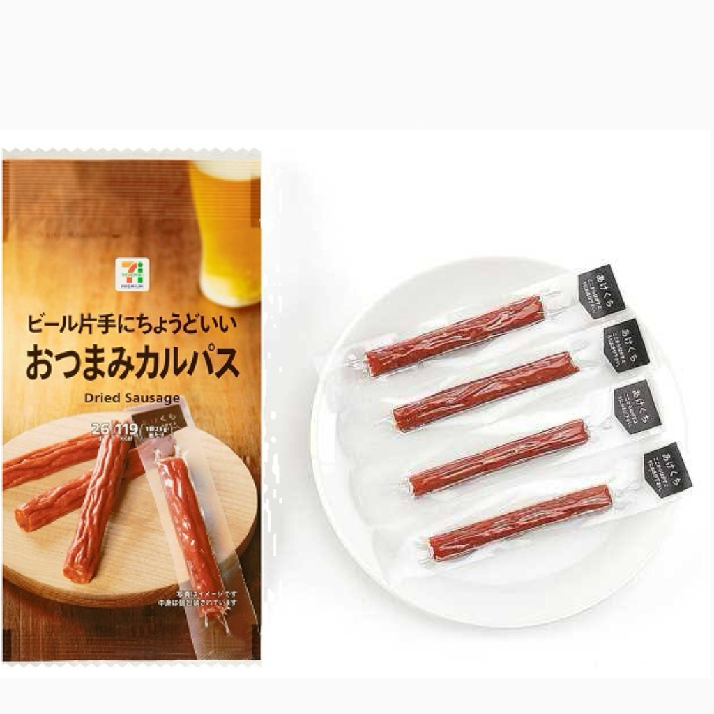 Dried Sausage 7-11🇯🇵 ขนาด26g