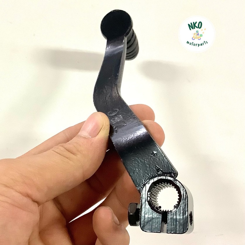 [ส่งฟรี-ส่งไว] คันเกียร์ คันเกียร์เดี่ยว LS125, BEAT สีดำ แถมน็อต ขาเกียร์ หัวยาง HONDA แอลเอส125 บีท อะไหล่เดิม - รูปที่ 2