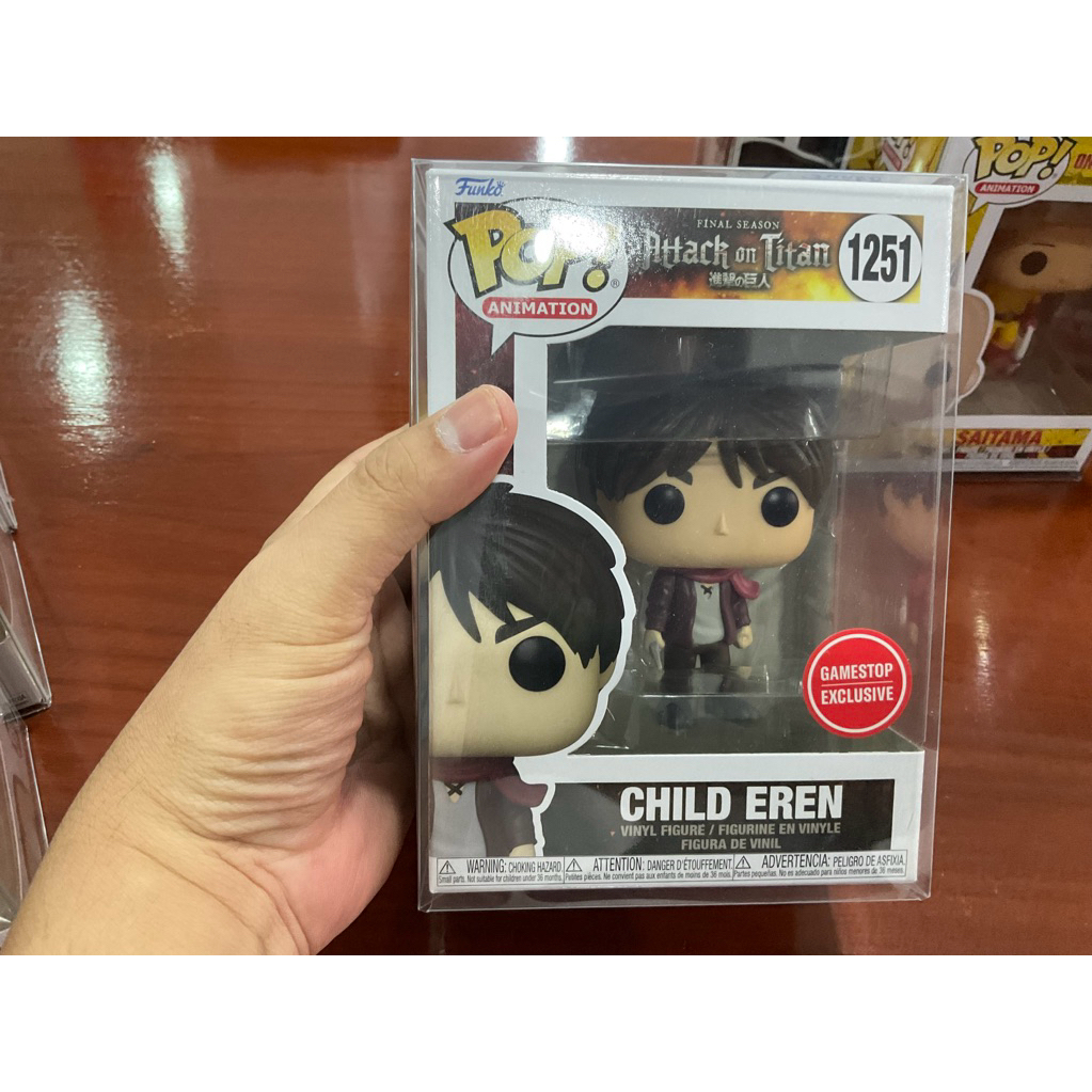 funko pop attack on titan eren.3