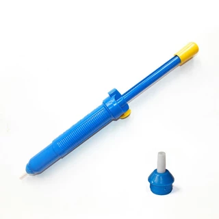 TJR ตัวดูดตะกั่วแบบปั๊ม สุญญากาศ ขนาดใหญ่ ยาว 33.5CM พกพาได้ บัดกรี Soldering Removal **