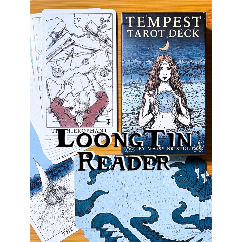 Tempest Tarot Deck ไพ่ทาโรต์ ไพ่ยิปซี ของแท้ ลุงติน US Games Tarot Deck