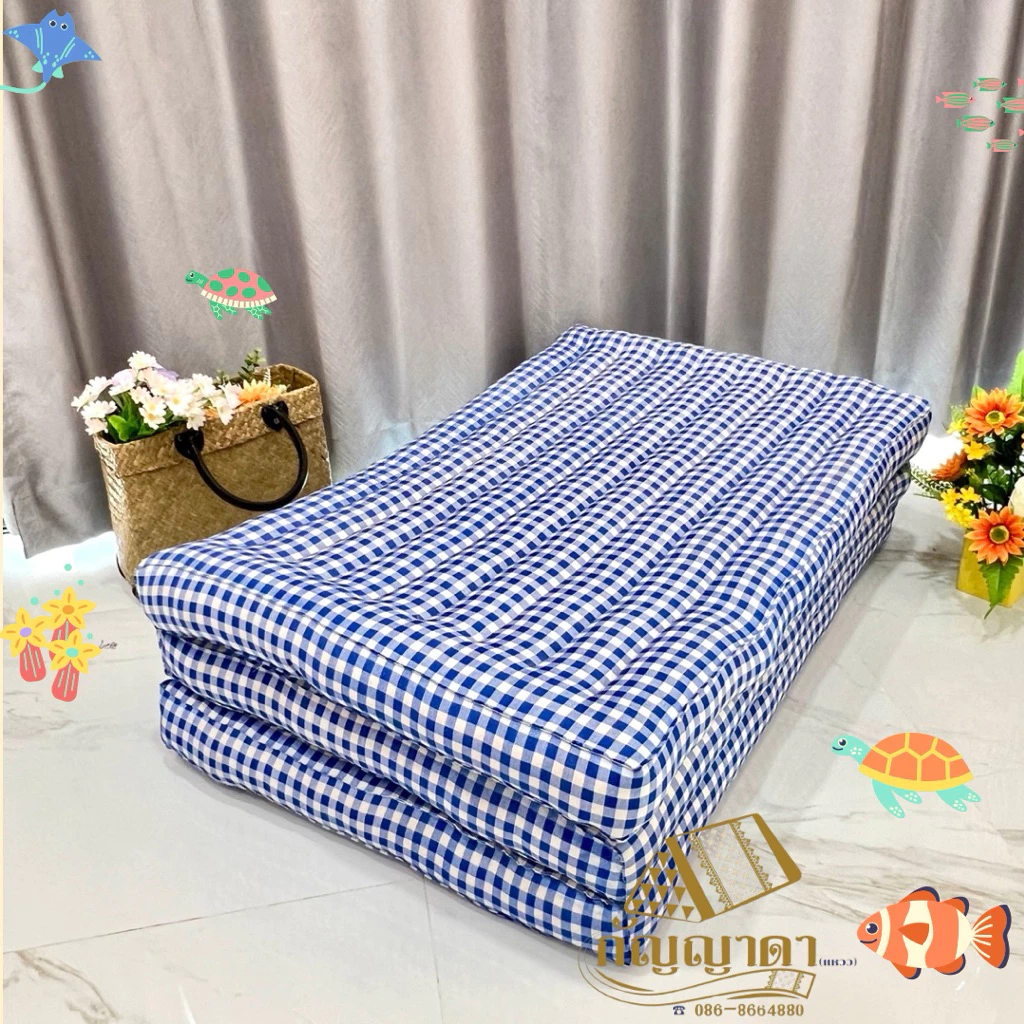 ที่นอนนุ่น 3.5ฟุต ขนาด 110x180/120x180/150x180/180x180cm