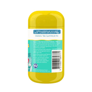 ลดหระหน่ำ! Nature's Way Vita Gummies Probiotic + Fiber เนเจอร์สเวย์ ไวต้ากัมมี่ โพรไบโอติก + ไฟเบอร์ 30 เม็ด