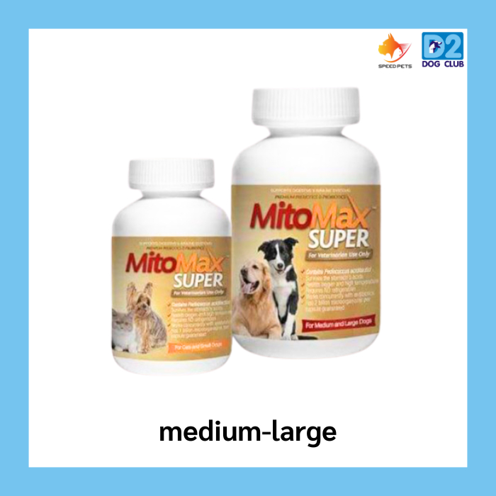 Mitomax โปรไบโอติก Probiotic สำหรับสุนัขและแมว 30 เม็ด