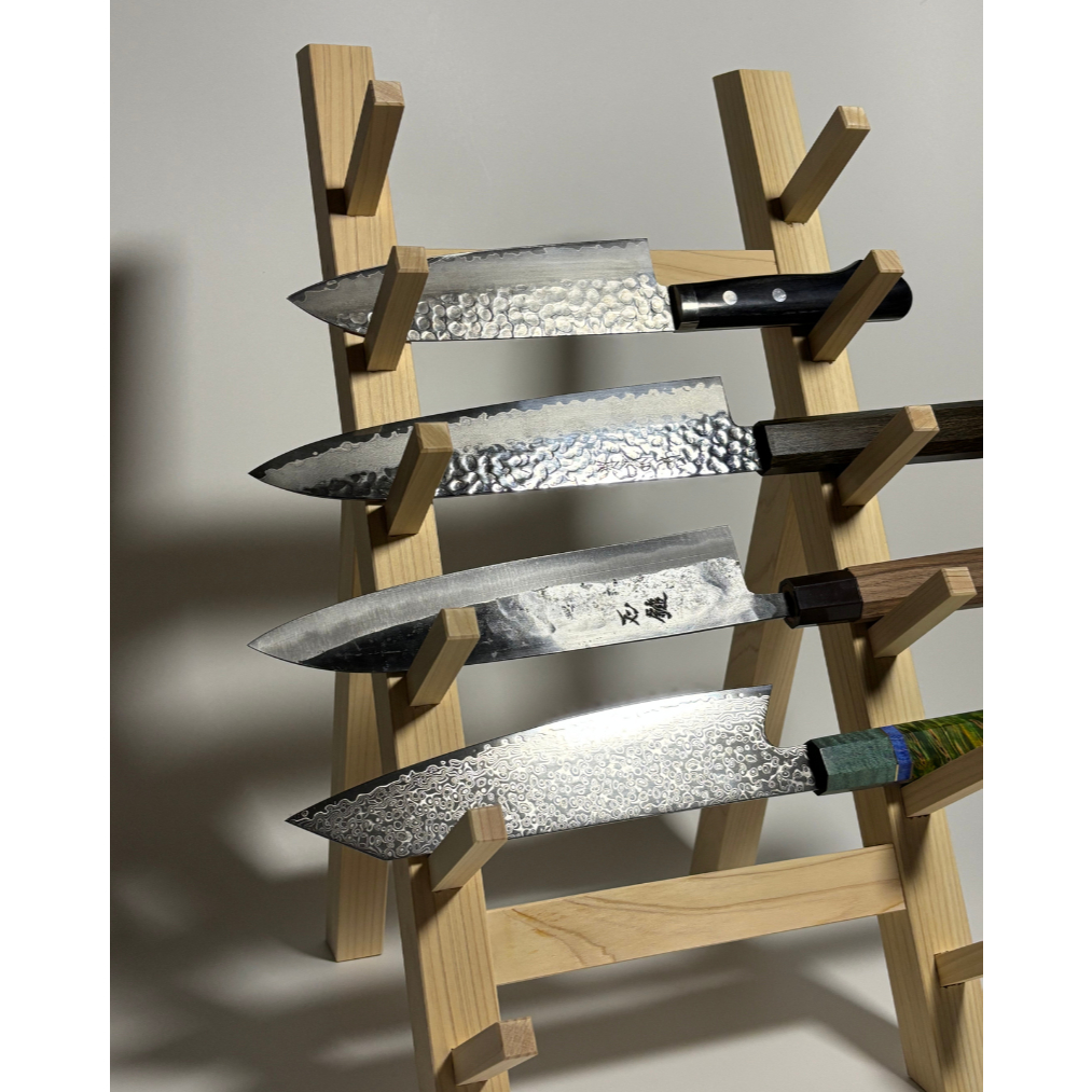 Japanese Design Wooden Knife Racks