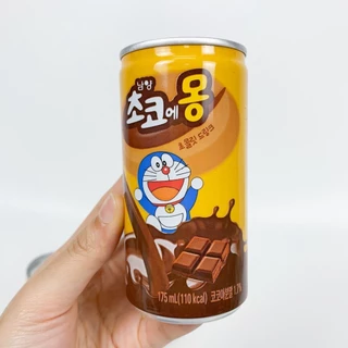เครื่องดื่มเย็น รสช็อกโกแลต แบบกระป๋อง 175 ml Chocomong เครื่องดื่มช็อกโกแลตเกาหลี 초코에몽