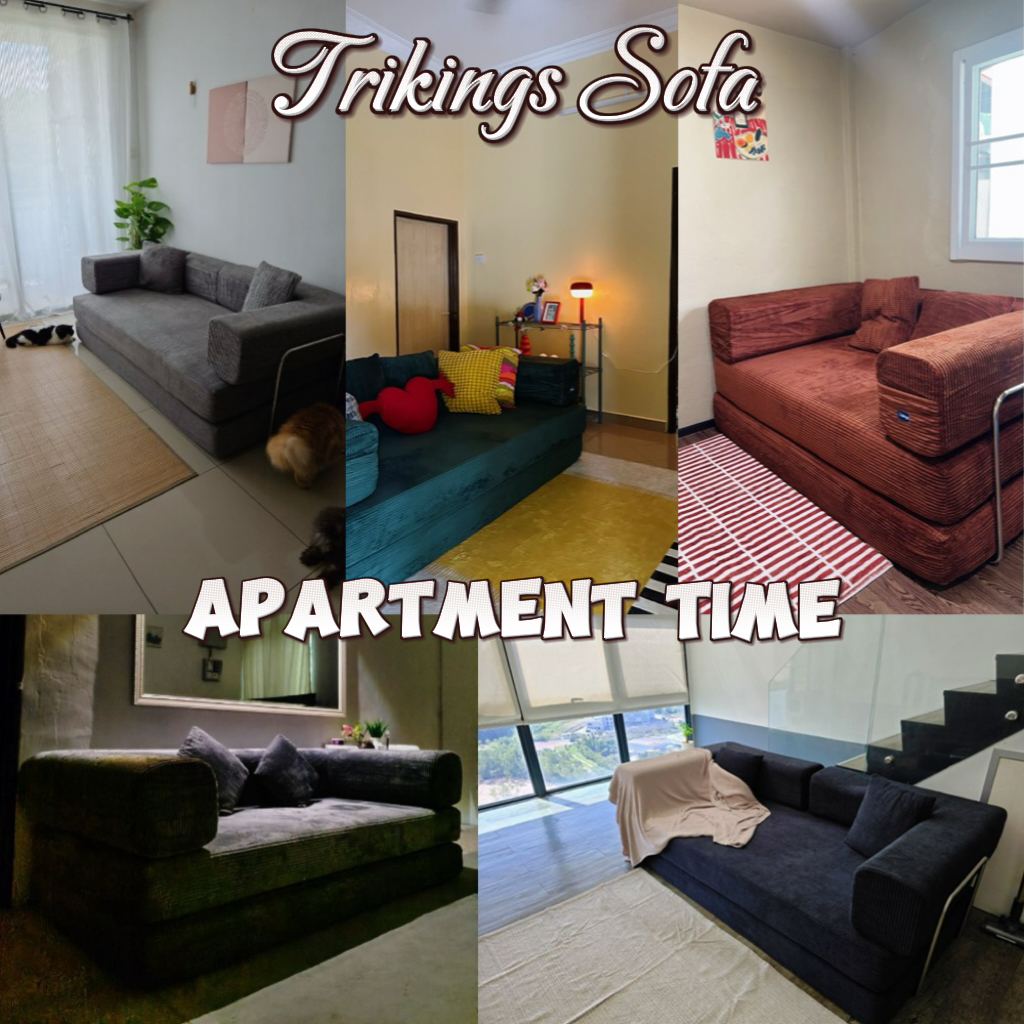 Trikings โซฟาพับเก็บได้ โซฟาหลายฟังก์ชัน โซฟาแบบมินิมอล 2-3ที่นั่ง ขนาด 150-200ซม - รูปที่ 5