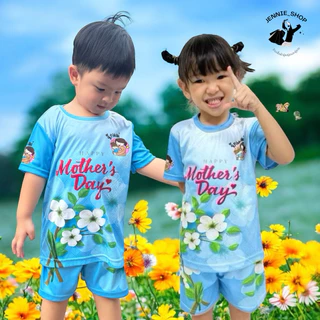 เสื้อวันแม่ เสื้อโปโลสีฟ้าวันแม่ เนื้อผ้าไมโครเกรดเอ
