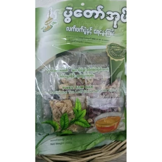 Pwel Taw Oak Myanmar ชุดยำใบชาพม่าแบบดั้งเดิม 10pcs