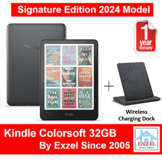 Amazon Kindle Colorsoft Signature Edition 32G: 2024 OR 16G: 2025 OR Kids | 1 Yr Warranty | BKK Fast Ship + Optional Case