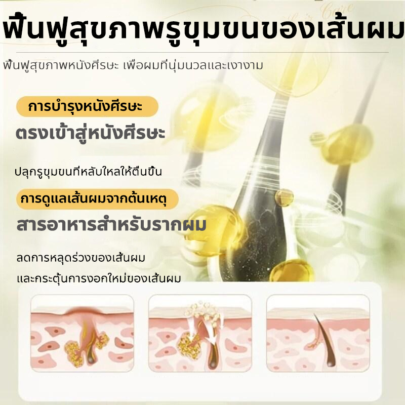 สเปรย์ปลูกผม ลดผมร่วง เพิ่มผมหนา กระตุ้นรากผม เร่งผมขึ้น แก้ผมบาง 100ml - รูปที่ 6