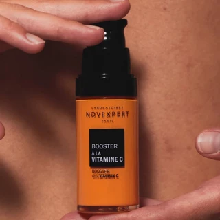 NOVEXPERT SERUM BOOSTER WITH VITAMIN C เซรั่มวิตามินซีผิวบอบบาง แพ้ง่ายใช้ได้