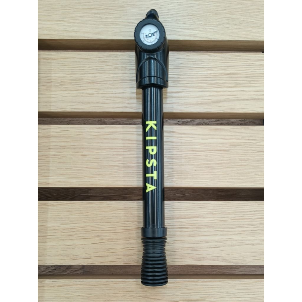 Decathlon Kipsta ที่สูบลม ที่สูบลูกบอล สองจังหวะ มีมาตรวัดแรงดัน Dual Action Pump And Pressure Gauge
