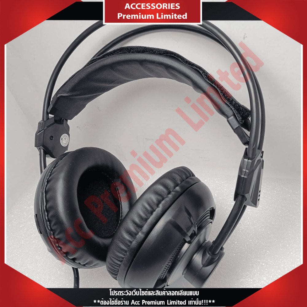 หูฟัง Head Phone HP H300 USB+3.5mm Sound,Stereo Gaming สินค้ามือหนึ่งค้างสต๊อก