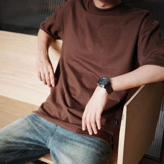 HIMSELF RETRO WIDE JEANS ยีนส์ผู้ชายทรงหลวม เอวสูง ขากระบอกขาตรง ผ้าใส่สบาย ทรงวินเทจแต่งตัวง่าย