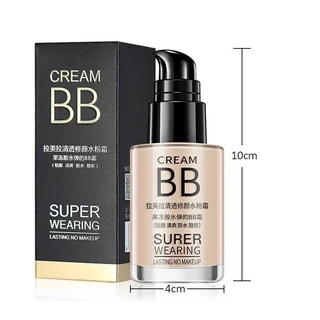 บีบีครีมรองพื้นกันน้ำสุดพลังง ปริมาณ30ML กันแดดกันน้ำกันเหงื่อ ปกปิดดีเยี่ย Creamy Long-lasting