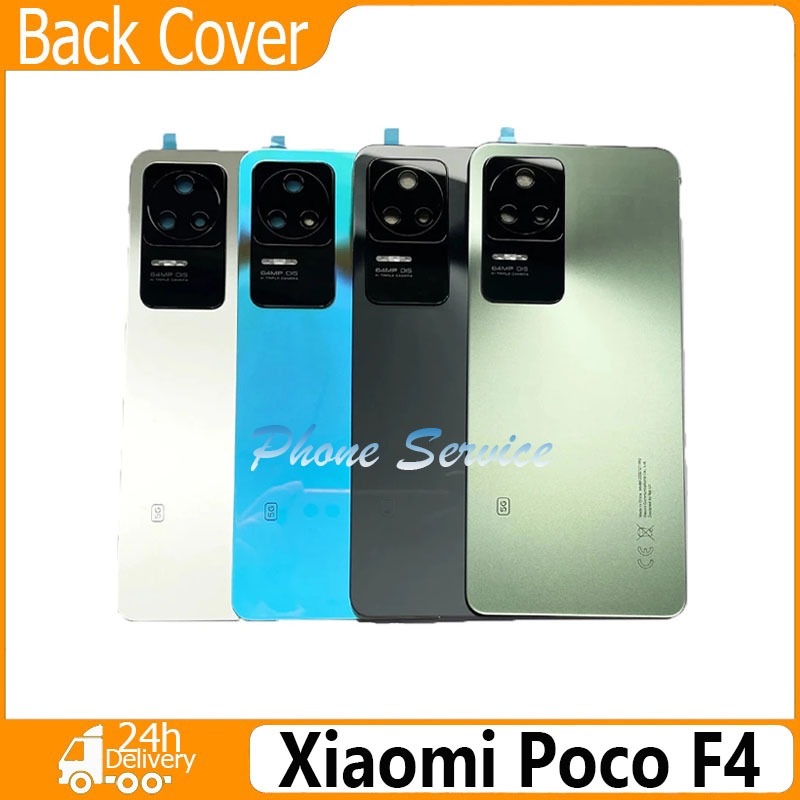 ฝาหลัง (back cover) กระจกด้านหลัง ไช้สำหรับ Xiaomi Mi Poco F4 ไม่มีเลนส์