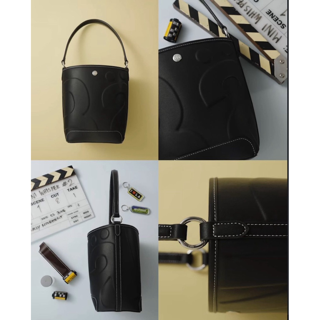 พร้อมส่ง🇨🇷 กระเป๋า rally mini สีดำด้ายขาว งาน1:1 งานสวยตรงปกส่งไว