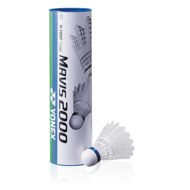 [พร้อมส่งจากไทย] ลูกขนไก่นี้ผ่านการรับรองจากสมาคมแบดมินตันญี่ปุ่น Yonex Nylon Shuttle Mavis M-2000P 