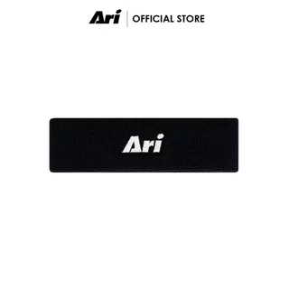 ARI HEADBAND - BLACK/WHITE (AHW1127-11) ผ้าคาดศีรษะซับเหงื่อ อาริ สีดำขาว