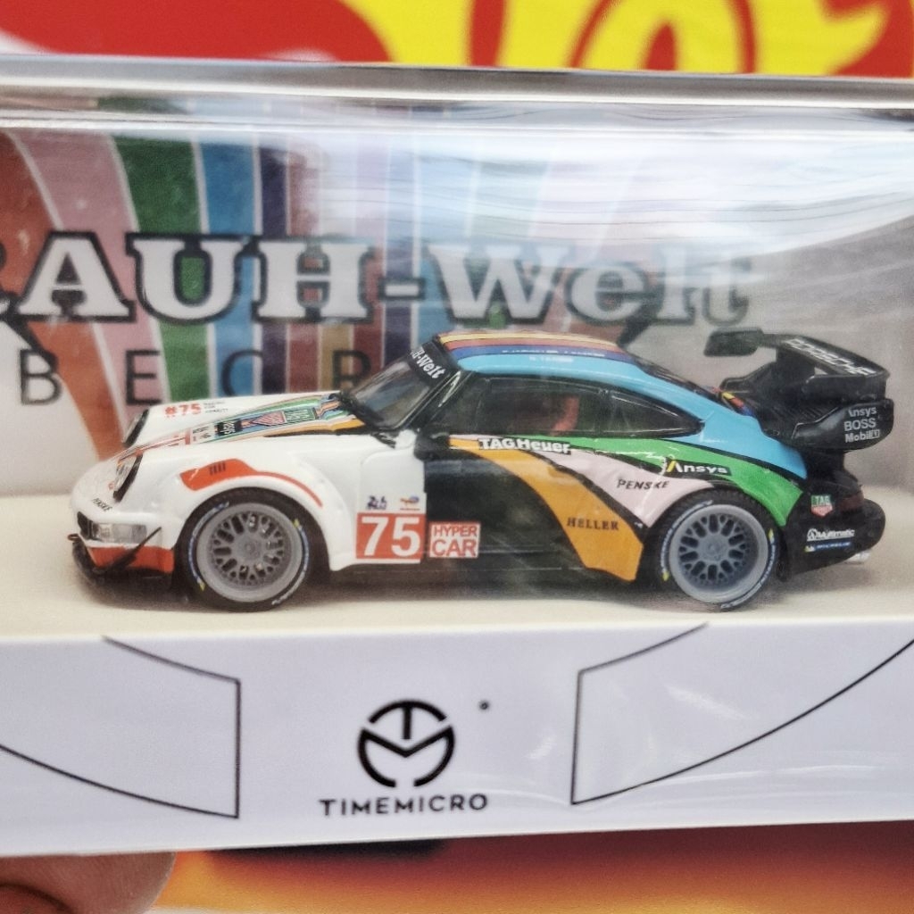Timemicro Porsche 964 RAUH-Welt Becriff สเกล 1:64