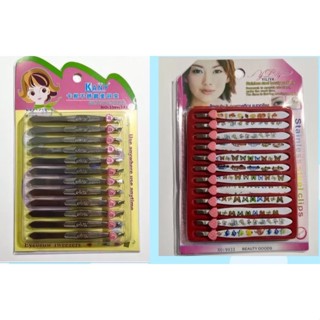 พร้อมส่ง!!! แหนบถอนขน แหนบถอนคิ้ว แพค 12 ชิ้น คละลายการ์ตูน …