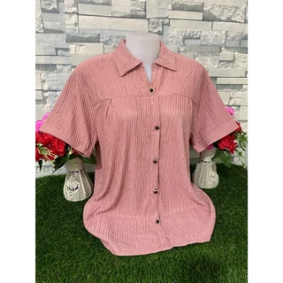 เสื้อสีดำ เสื้อคอปกดำ ผ้าทอฟฟี่สีพื้น อก 40-46นิ้ว เสื้อเชิ๊ตผ้าท็อฟฟี่ ผ้านิ่มใส่สบาย รุ่น202 (ดำมาแล้วค่ะ)