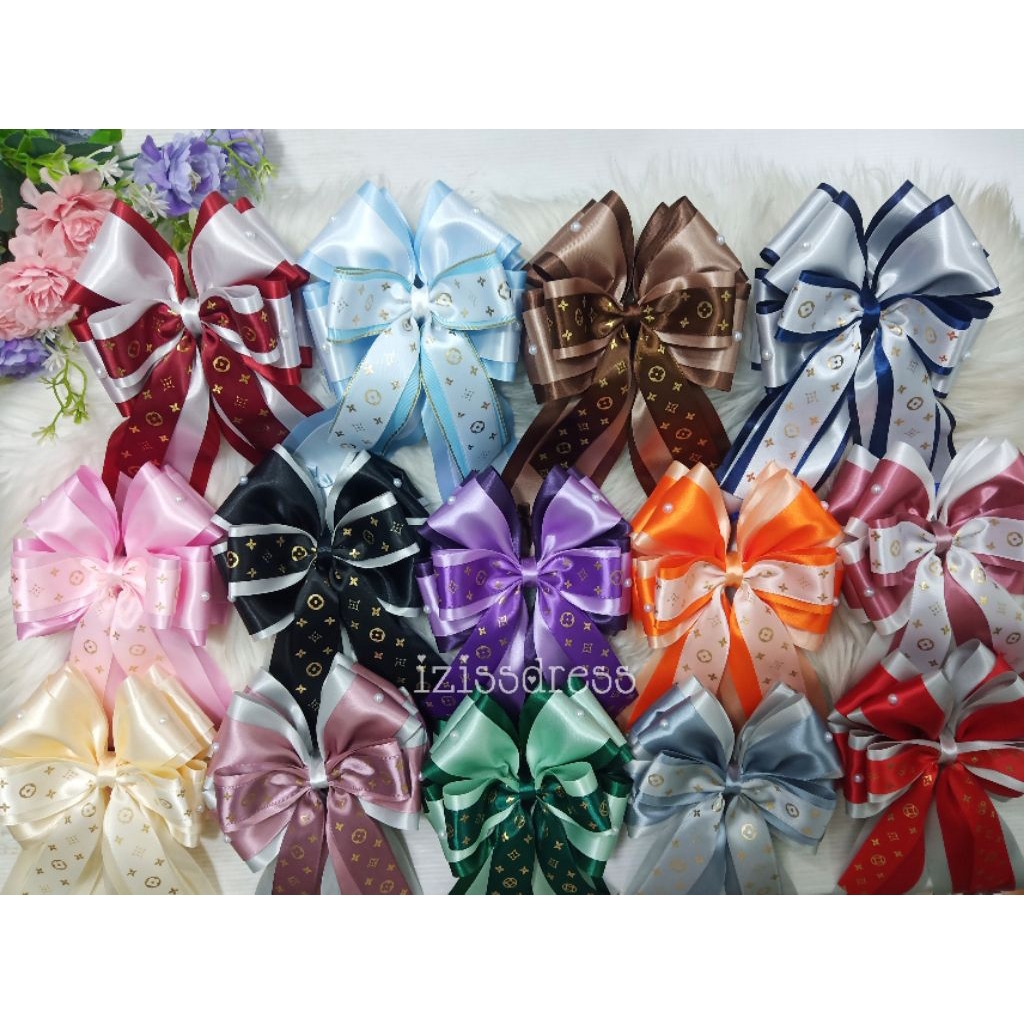 [ใหม่สุดๆ]เน็ตเก็บผม เน็ตโบว์สีเขียวเน็ตติดผมสีแดง เนตสีม่วง เน็ทติดผมสีส้ม เน็ตโบว์สีชมพู เน็ทสีเทา โบว์ติดผมพยาบาล
