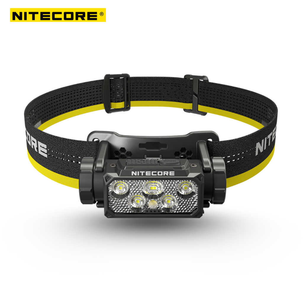 ไฟฉายคาดหัว NITECORE HC60 UHE ความสว่าง 1600 Lumens ระยะแสงสูงสุด 157 เมตร น้ำหนัก 140 กรัม